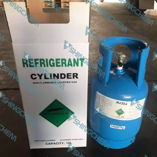 Refrigerant Gas R422A Refrigerant for Sale R422A Refrigerant R422A Price in Hydrocarbon&Derivatives 11.3kg Disposable Cylinder R422A