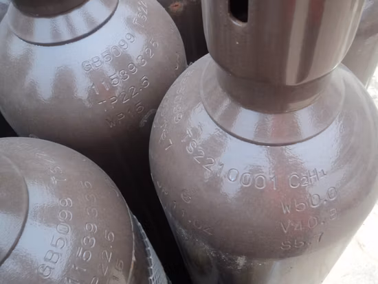 Usine pour la Chine Gaz industriel de haute qualité 99,5 % liquide C2h4 mûrissement des fruits banane mangue gaz d'éthylène